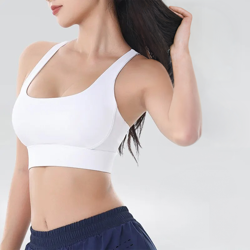 Hookless Cross-Back Sports Bra