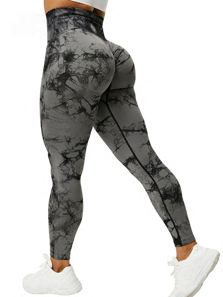 Tie-Dye Yoga Pants