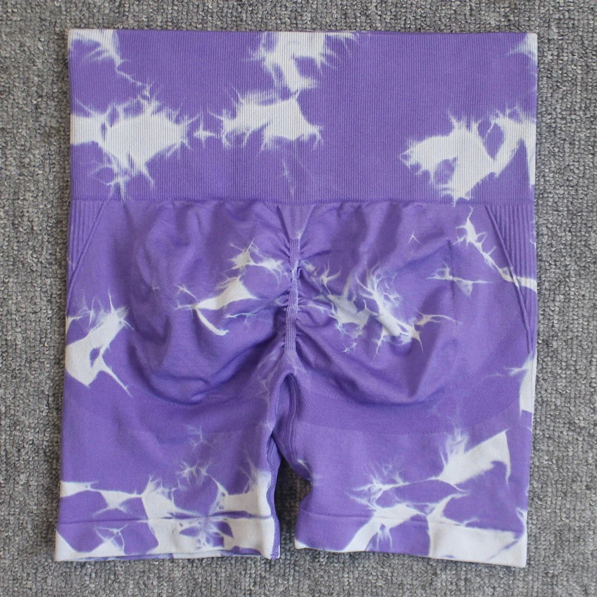 Tie-Dye Yoga Shorts