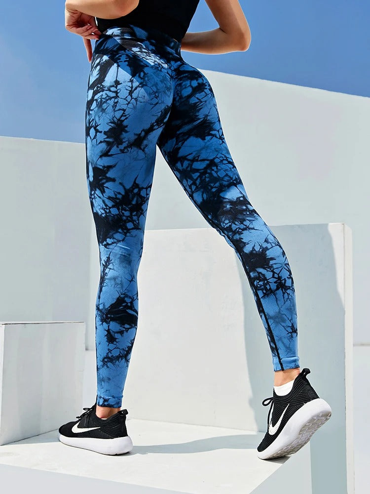 Tie-Dye Yoga Pants