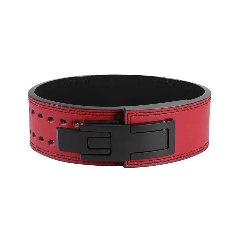 Powerlifting Leather Lever Belt