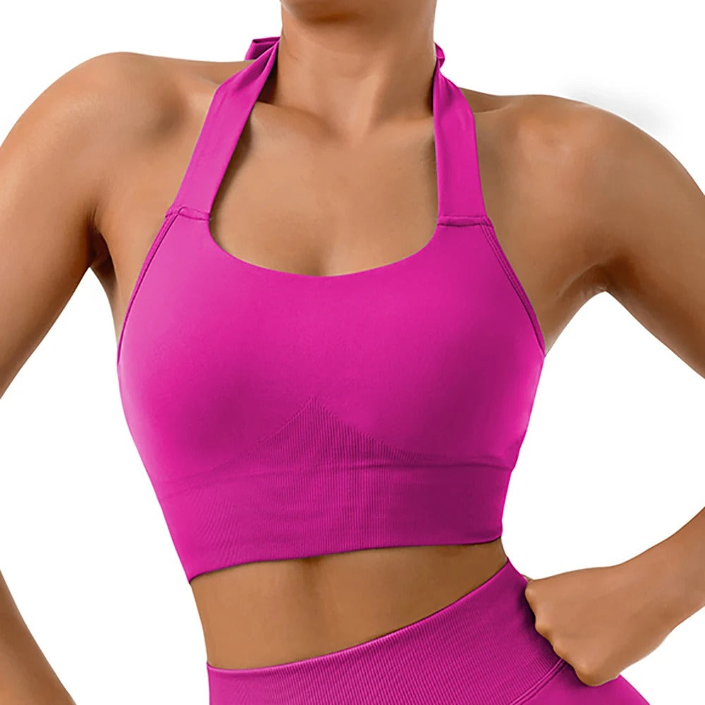 Tie-Back Sports Bra